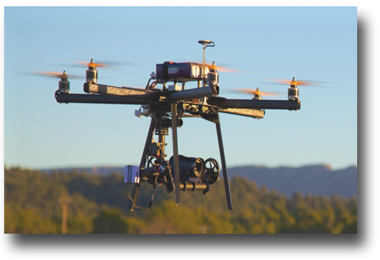Drone Hexacopter par CYBO et Drone Concept